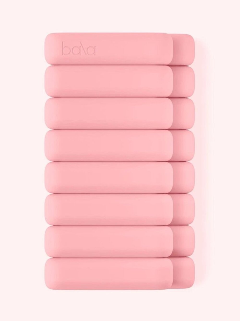 Bala Bangles BLUSH Pink 2Lb Each Wrist Ankle Weights Yoga Pilates Crossfit New